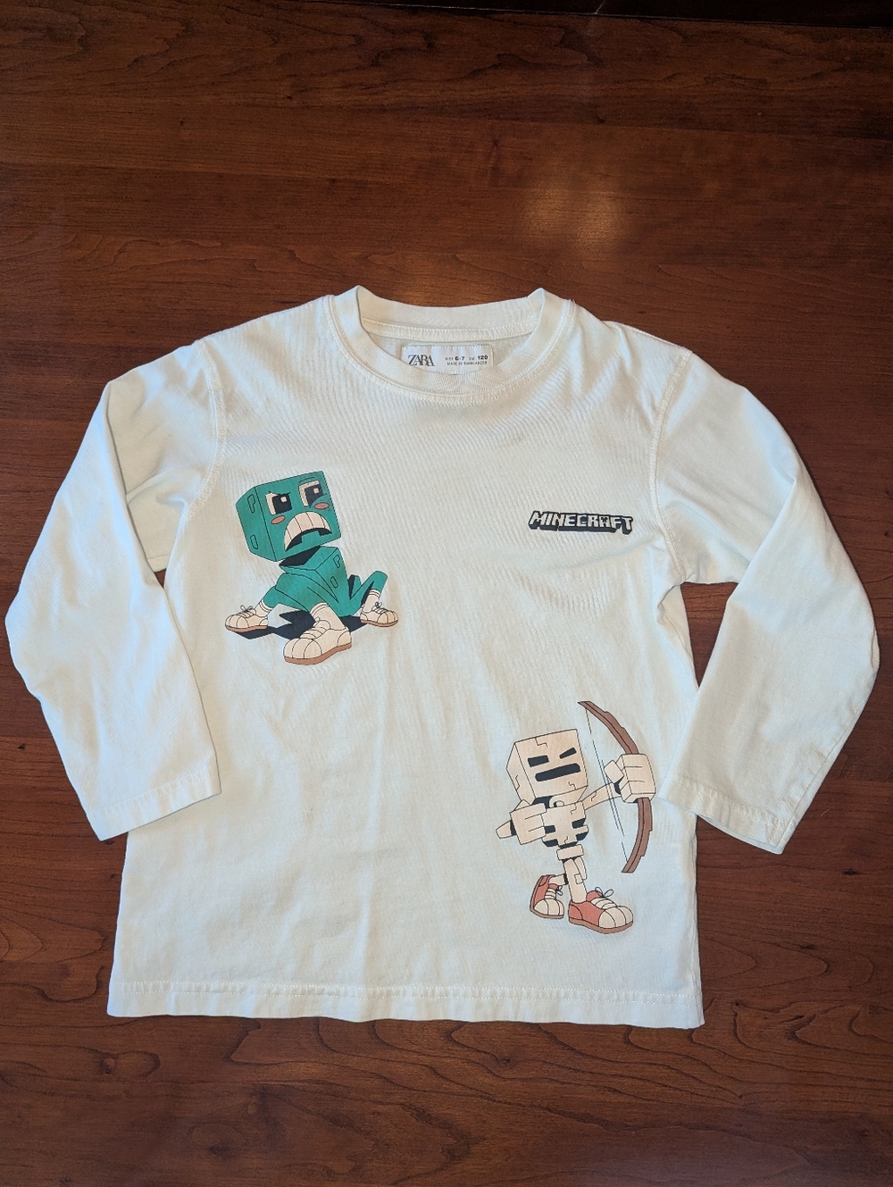 Minecraft Long Sleeve Tee